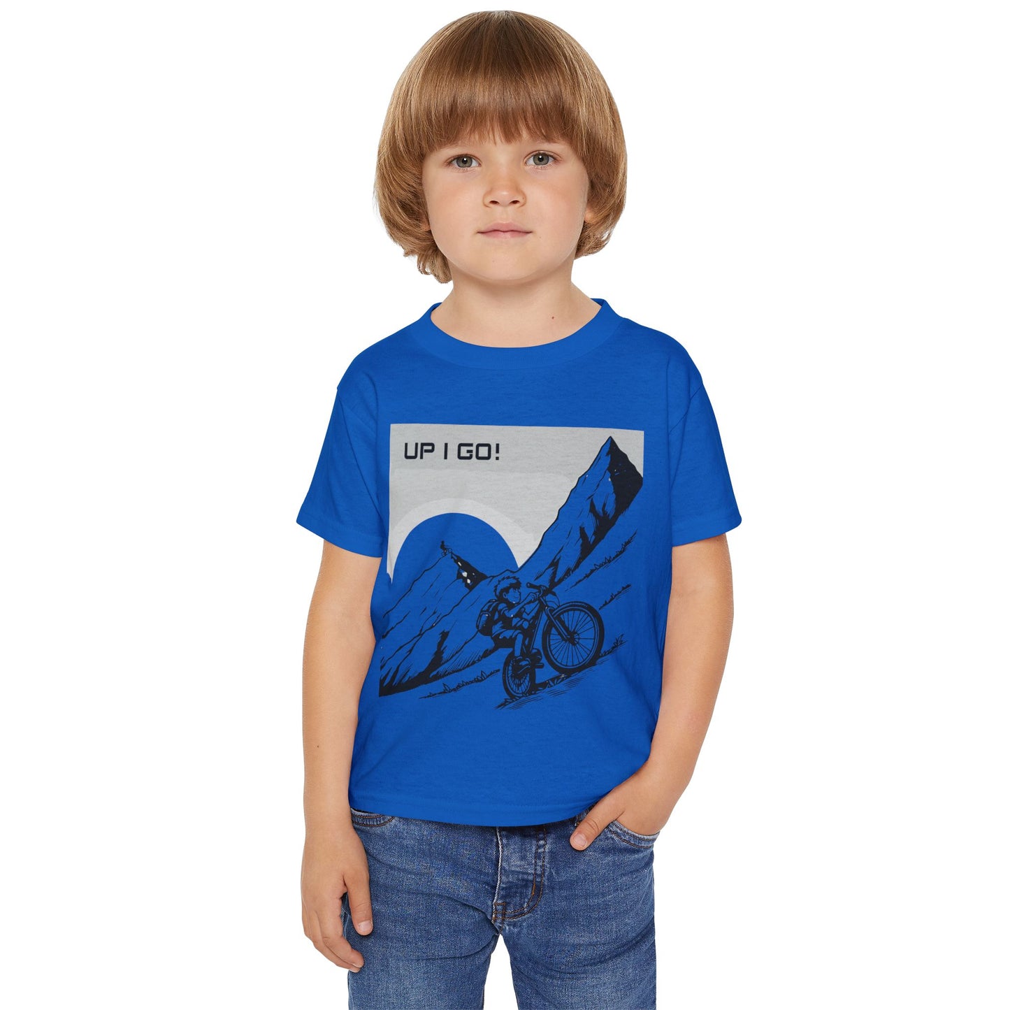 "UP I GO" Toddler T-shirt - LOLA