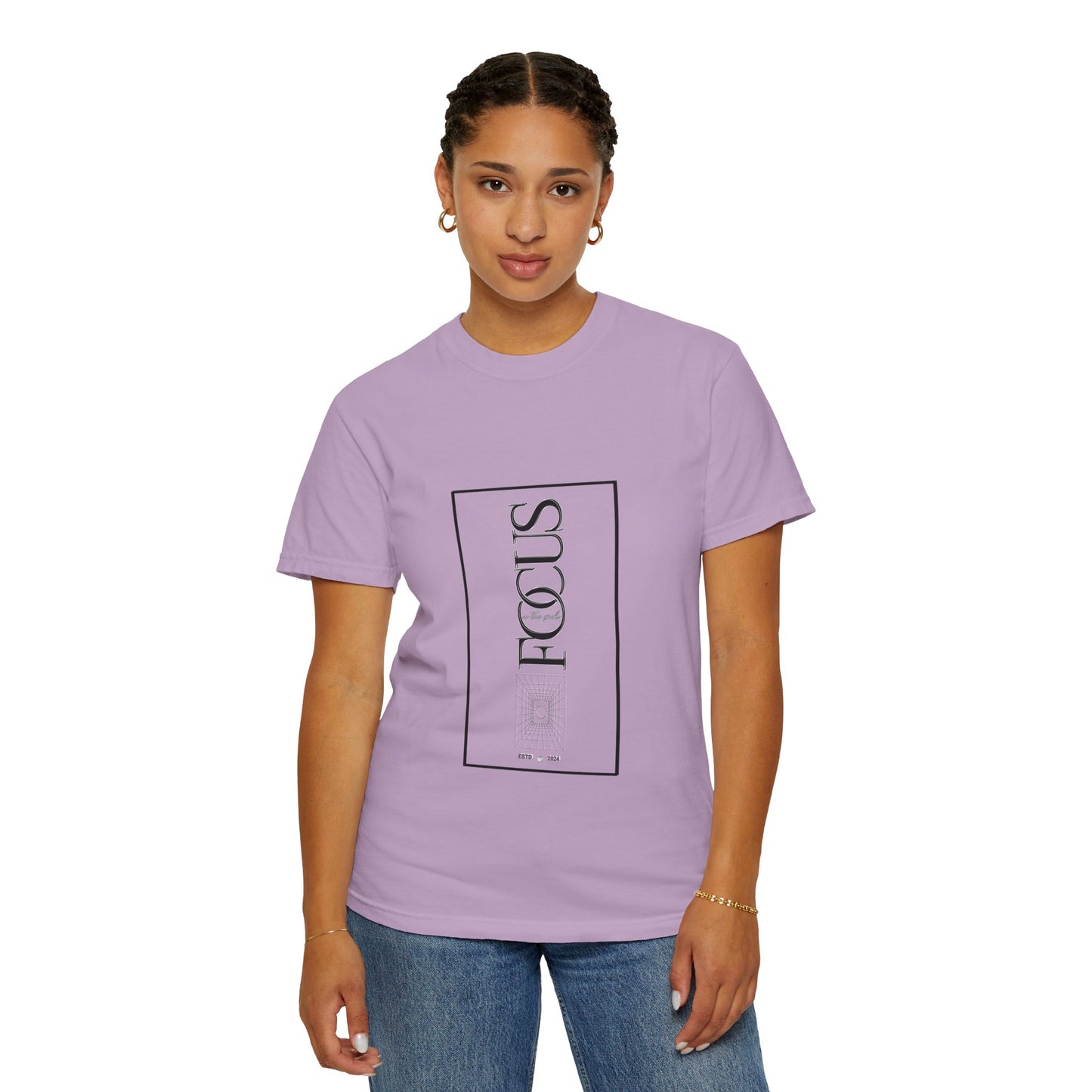 "FOCUS" Unisex Garment-Dyed T-shirt - LOLA