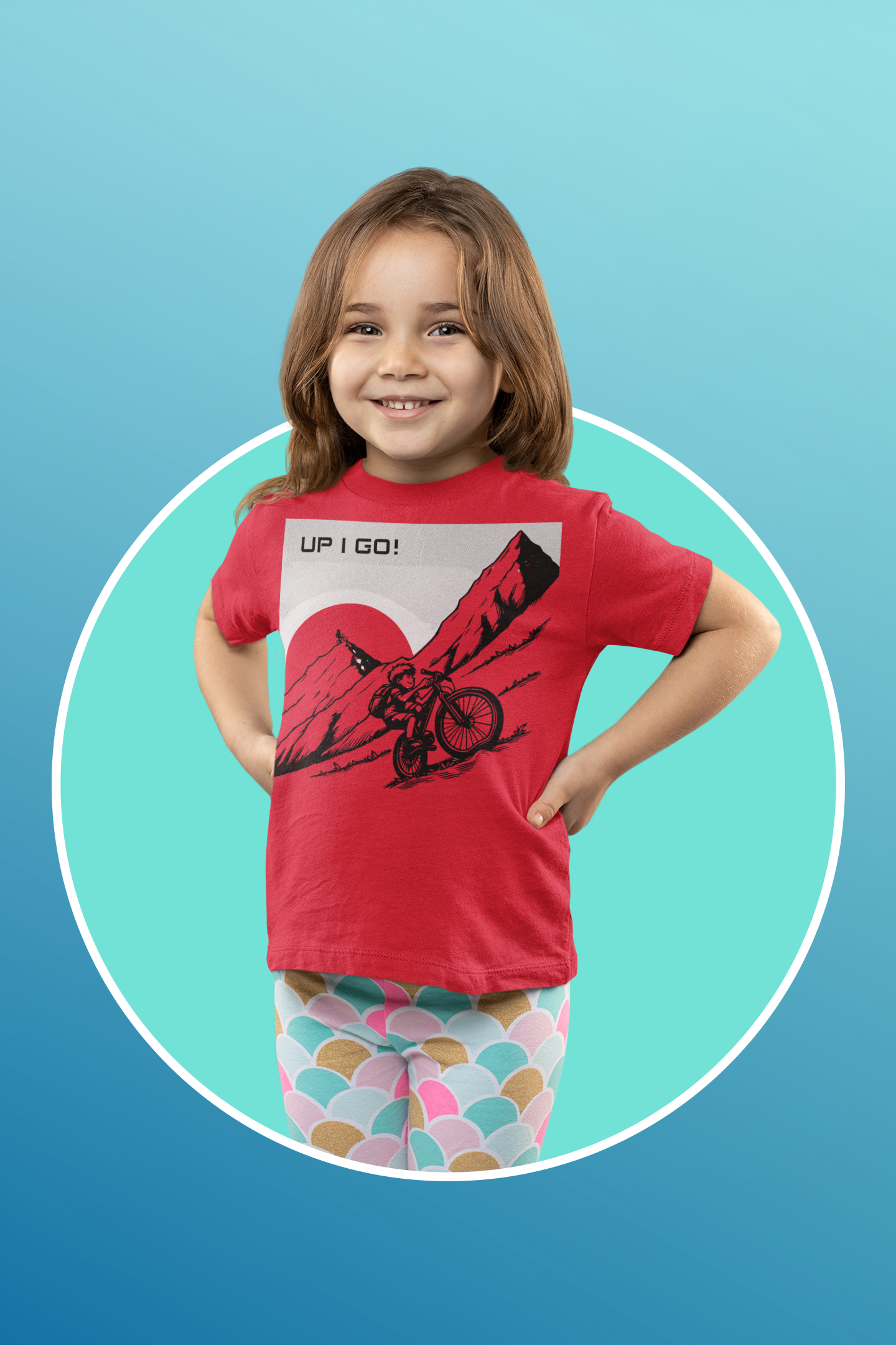 "UP I GO" Toddler T-shirt - LOLA