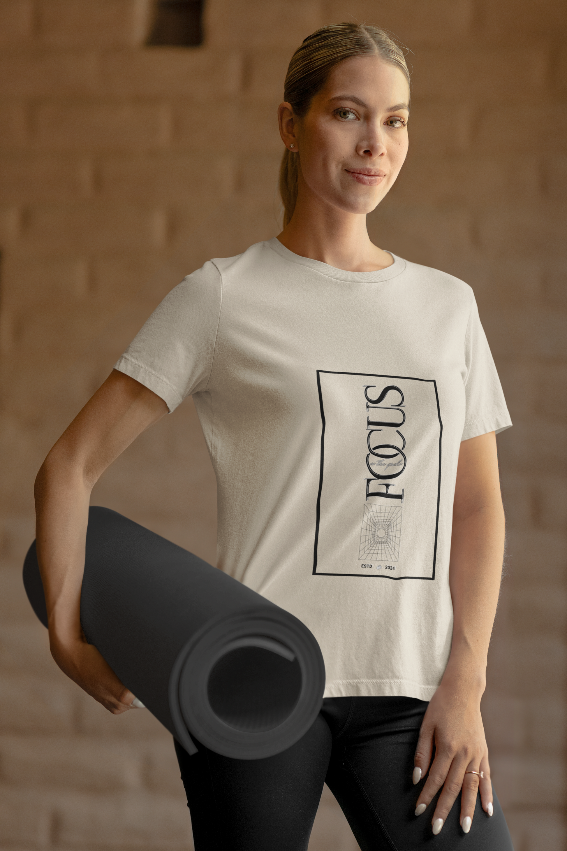 "FOCUS" Unisex Garment-Dyed T-shirt - LOLA