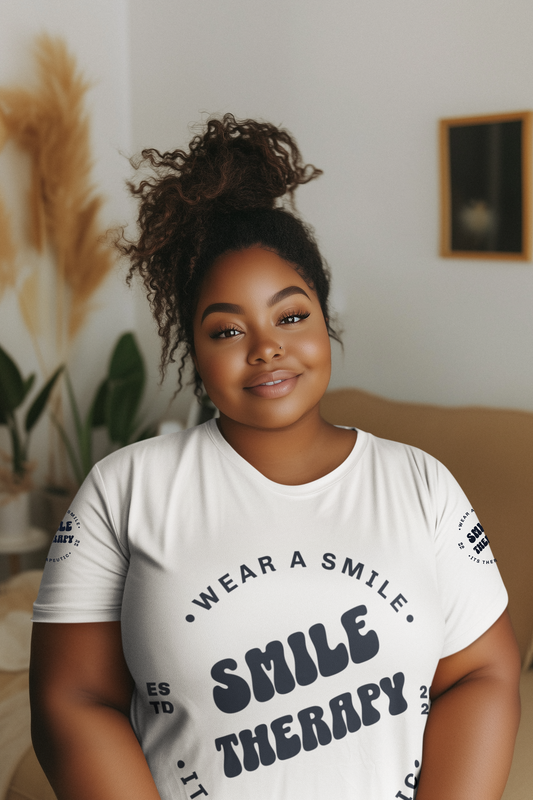 SMILE Unisex Heavy Cotton Tee - LOLA