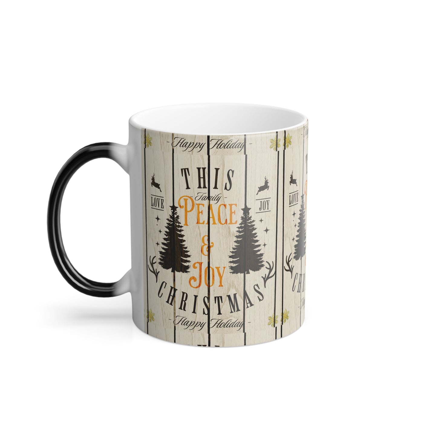 Rustic Holiday Color Morphing Mug, 11oz - LOLA