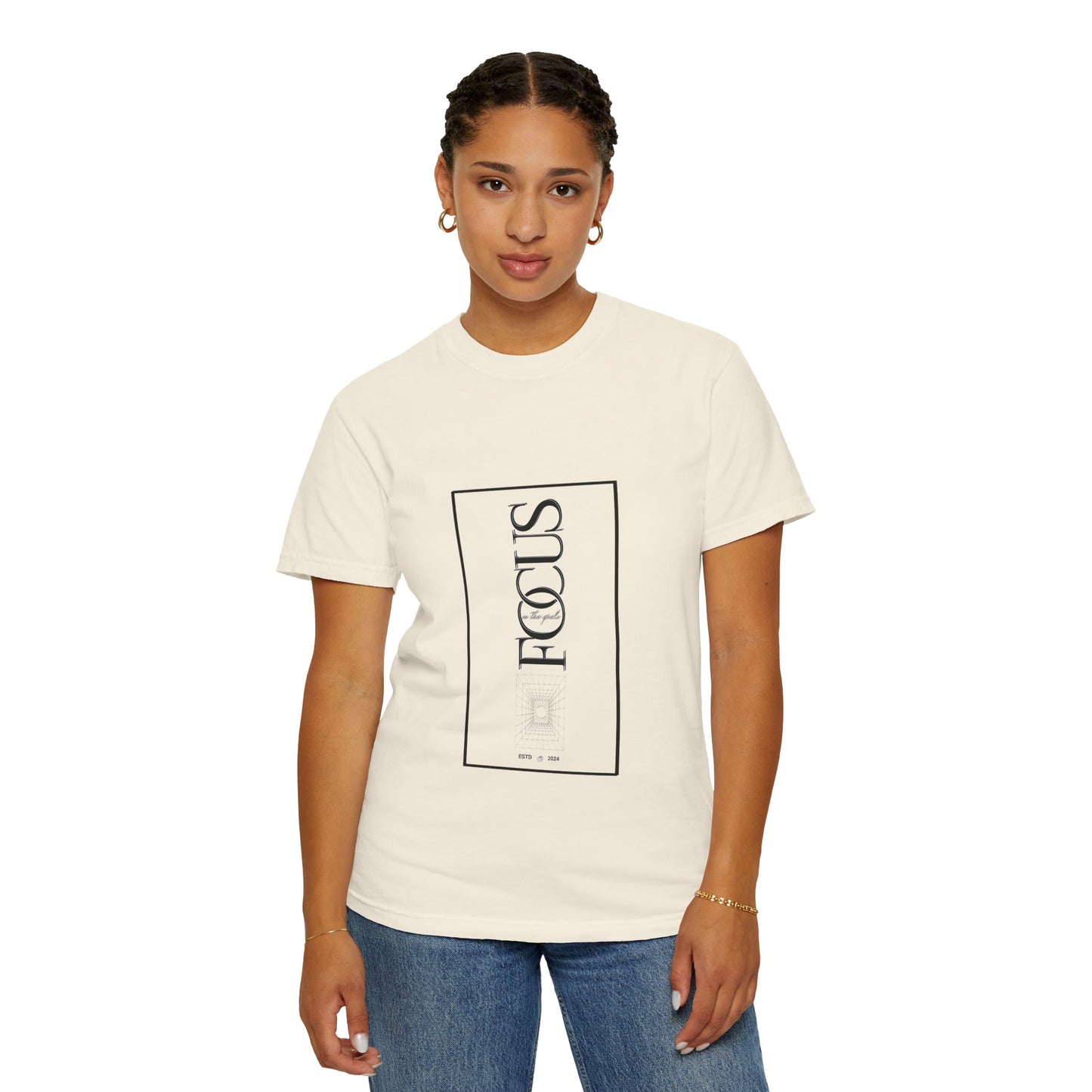 "FOCUS" Unisex Garment-Dyed T-shirt - LOLA