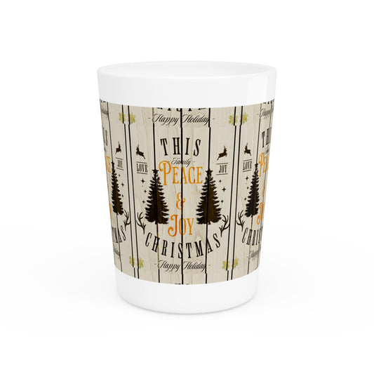 Rustic Holiday Shot Glass - LOLA